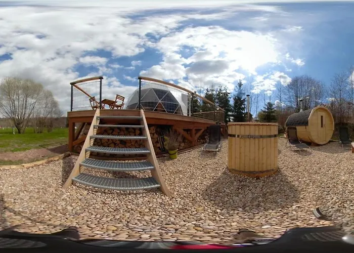 Luxe tent Glampingovy Stan Liska Vrchlabí