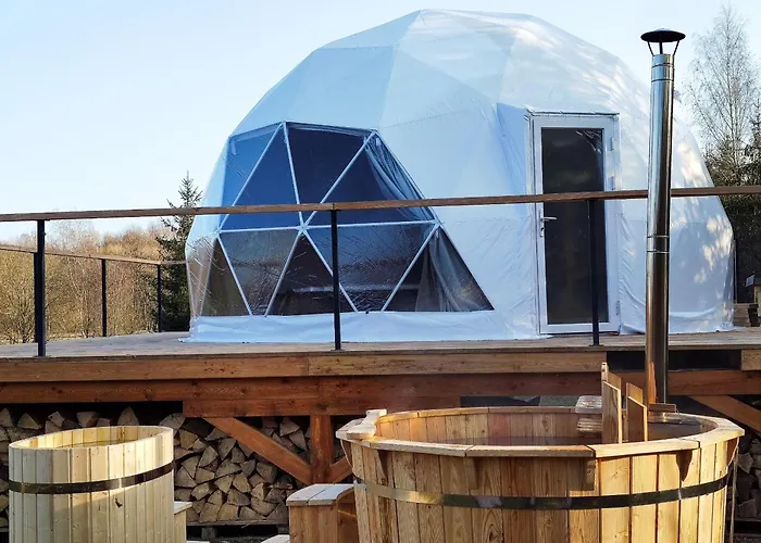 Luxe tent Glampingovy Stan Liska Vrchlabí